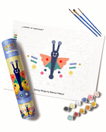 Spring Wings Paint by Numbers Kit - Easy & Fun Painting Set for Kids Ages 5 to 12