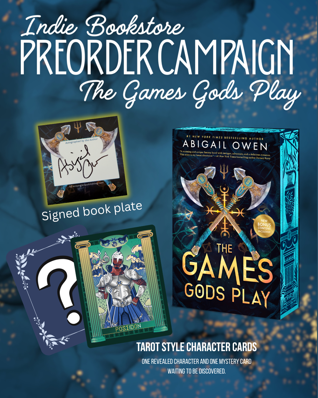 (10/06/26 PREORDER CAMPAIGN) The Games Gods Play: An Enemies-to-Lovers Greek Gods Romantasy (The Crucible, 1)