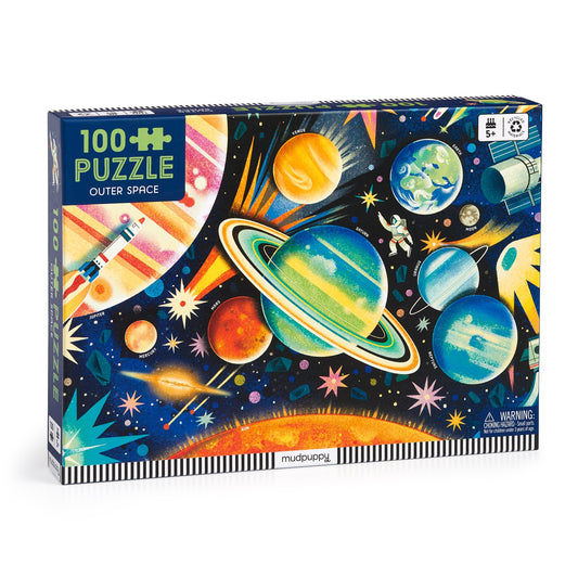 Outer Space 100 Piece Puzzle