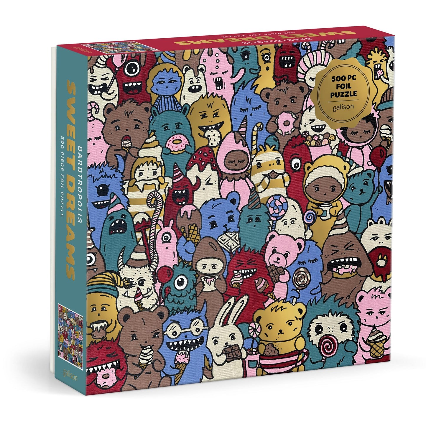 Barbtropolis Sweet Dreams 500 Piece Foil Puzzle