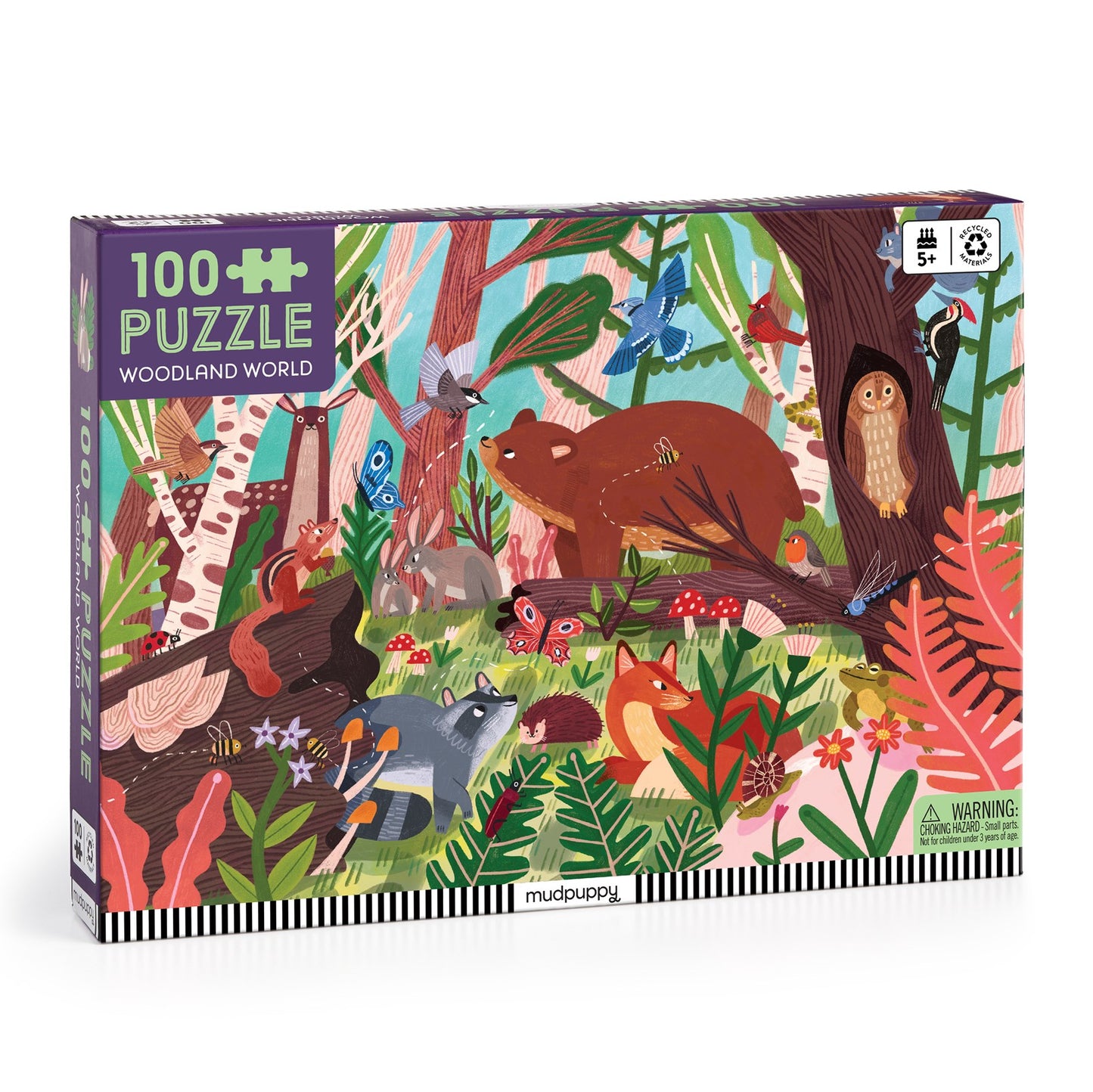 Woodland World 100 Piece Puzzle