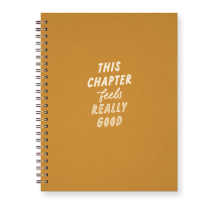 This Chapter Feels Really Good Journal | Lined Notebook