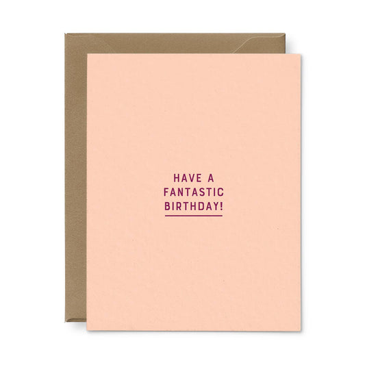 Fantastic Birthday Greeting Card