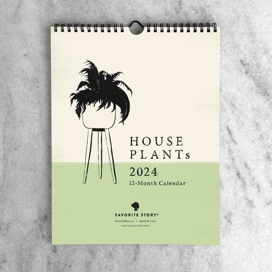 2024 Wall Calendar | House Plants